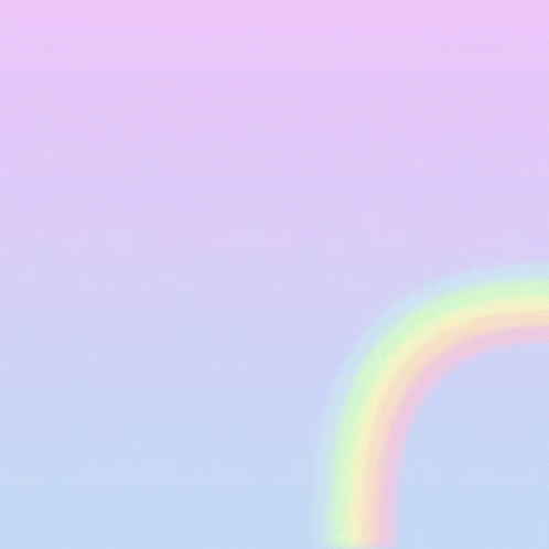 rainbow overlaid with pink, yellow and blue