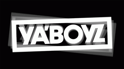 the yabovz logo on a black background