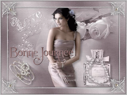 an artistic pograph of a young lady with her perfume