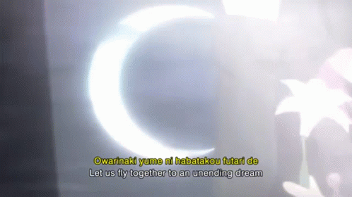 a television screen with text about watching the eclipse