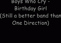 the boy who cry is the third birthday girl