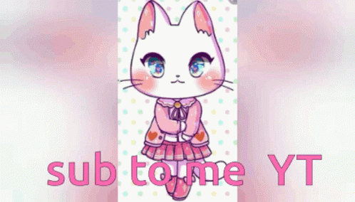 a cartoon cat with a dress and tie on