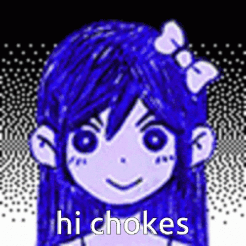 a girl with long red hair with white lettering that says hichokes