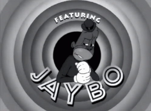 the logo for jaybo featuring a monkey