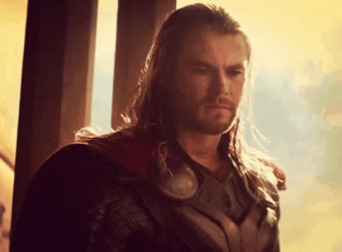 thor is shown in front of an open window