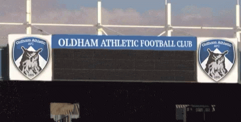 oldman athletic football club sign