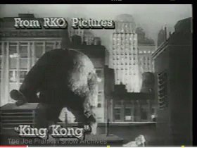 an ad for the king kong show in the 1950's