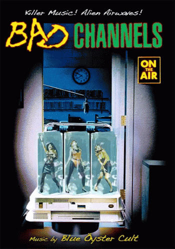 an advertit for bad channels featuring women in gas masks and one air vent