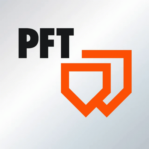 a po of the logo for ptt on a white background