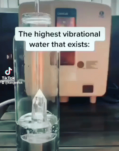 a glass bottle that has liquid inside of it