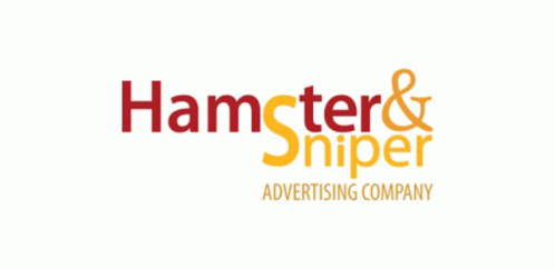 the hamster & niper advertising company logo