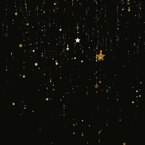 stars in the night sky, against a black background