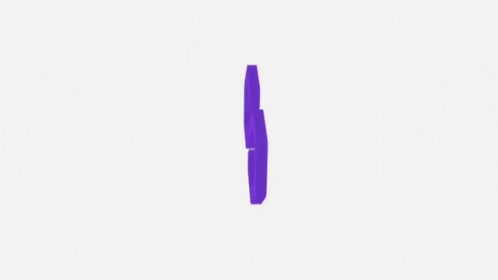 a purple pen and a white surface