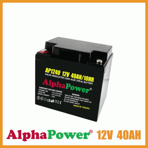 an alphi power 12v 4ah sealed lead battery
