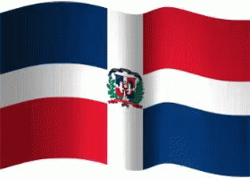 the state flag of cuba displayed in 3d format