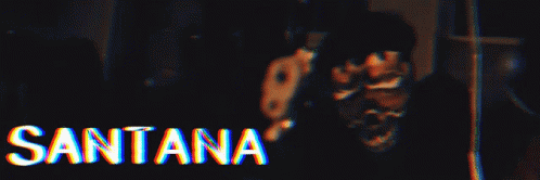 blurred pograph of man with santa ana
