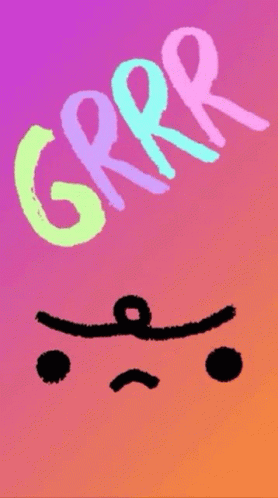 an image of an emoticive expression that shows how gre makes it seem to be crying