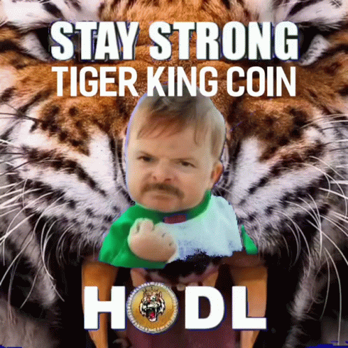 an ad featuring a baby in front of a tiger