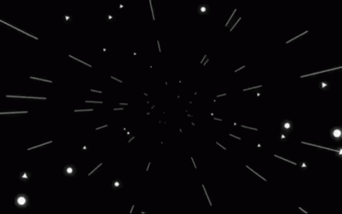 a star field with white and grey stars