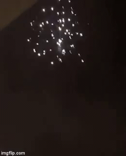 a group of fireworks that are in the sky
