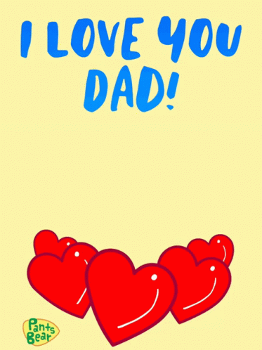 this is an image of a fathers day card