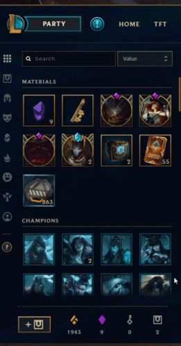 an item in a game with lots of items