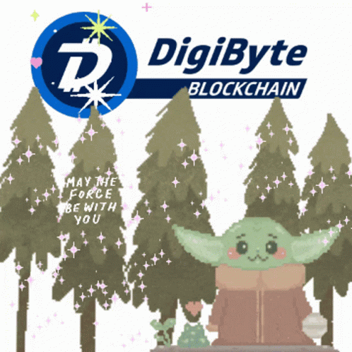 a poster for digbyte blockchain