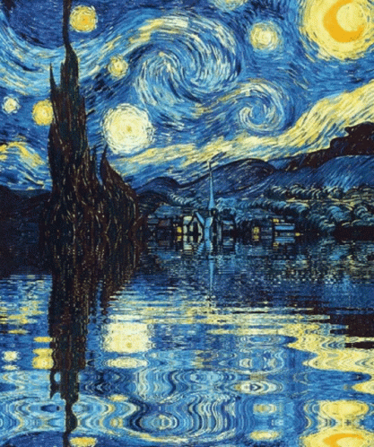the famous painting is called the starry night