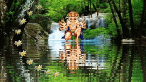 an image of a lord on the body of water