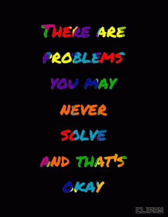 the words are made with colored text