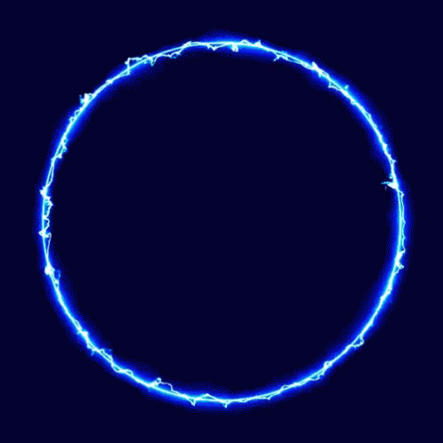 glowing circle on dark background of dark room