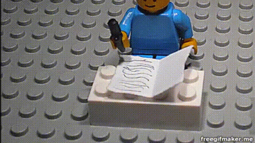 an image of a lego character in a box