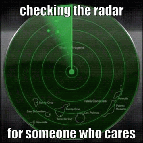 the radar is for someone who cares the area
