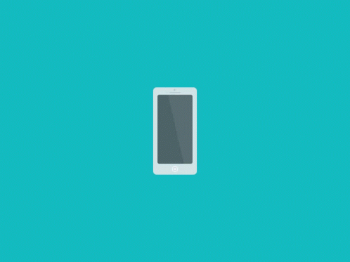 an abstract wallpaper depicting a phone with a blank screen