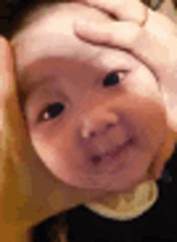 a baby has been captured on a video camera