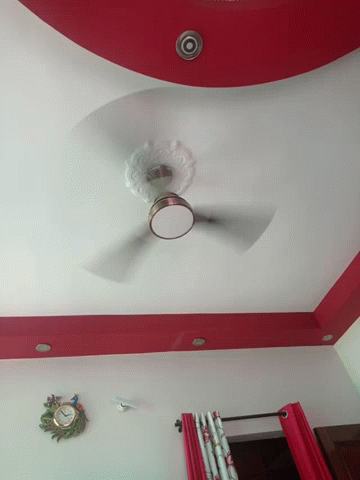 this is a fan in a room that looks very like it belongs