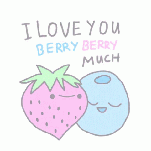 a drawing with the words berry berry munch and an apple