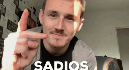 a man making a thumbs up sign that reads saodos de pais