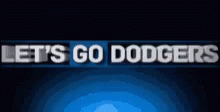 the cover of let's go dodgers, an original computer game
