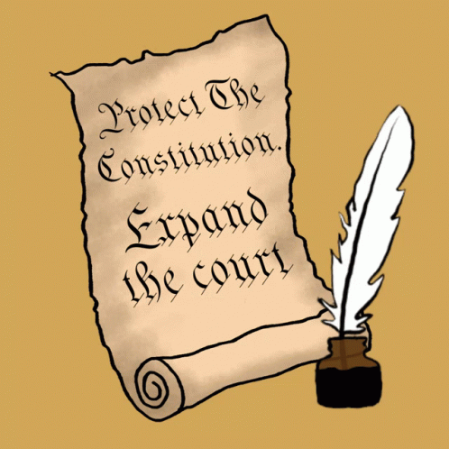a piece of paper that says protect the confusion expand to court and a feather