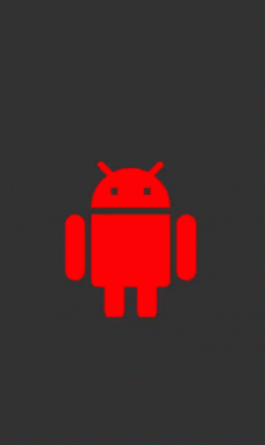 the top of an image of a android phone with blue outline