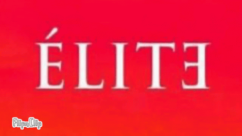 a purple background with white letters and the word'eliite '