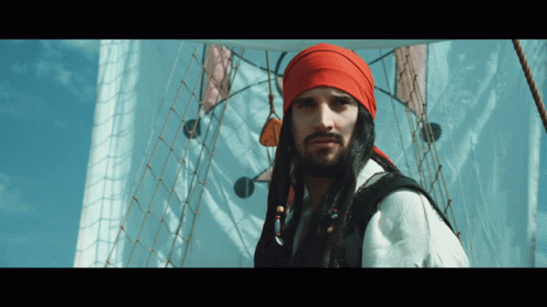 a person that is dressed in pirate clothing