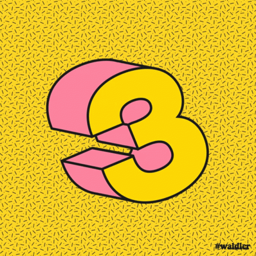 a stylized font and a stylized number eight