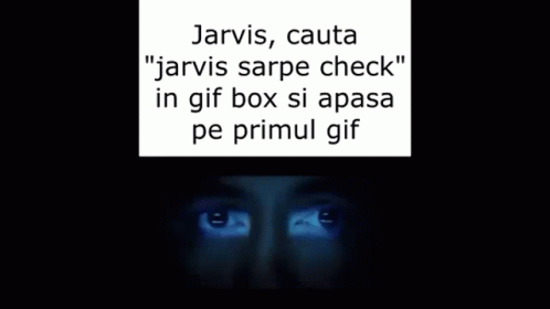 a text box with an image of two faces with eyes and words above it