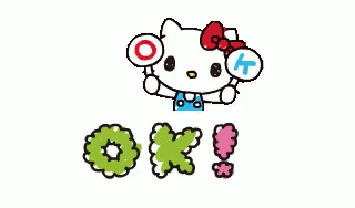 a drawing of the hello kitty hello kitty name