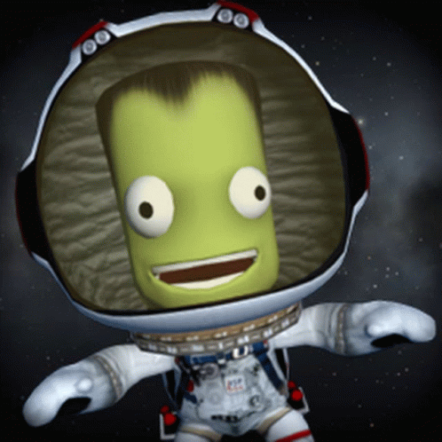 a spaceman wearing an astronaut suit in a cartoon