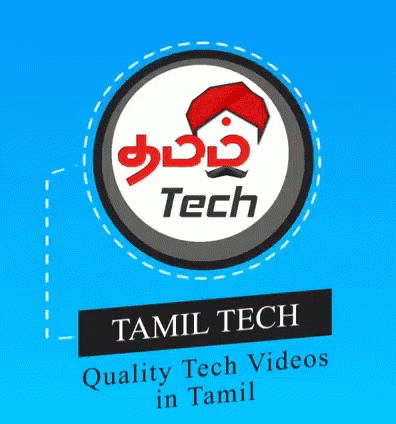 a yellow poster with the words tamil tech