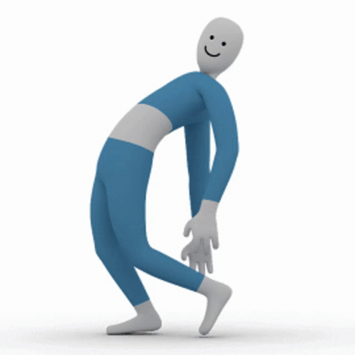 a cartoon character is shown as a human standing