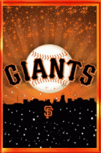 a baseball game in the night time with san francisco giants